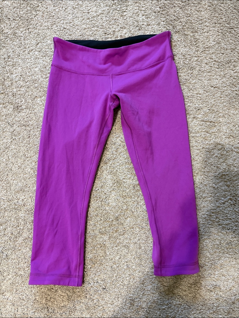Lululemon cropped leggings, 21 inch inseam